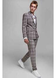 Pantalon chino gri JACK & JONES homme
