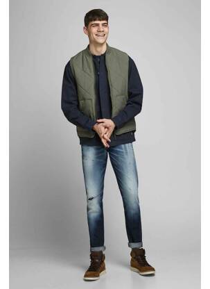Cămașă cu mâneci lungi albastru JACK & JONES bărbat