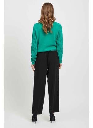 Pantalon drept negru VILA femeie
