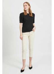 Pantalon 7/8 bej VILA femeie