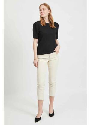 Pantalon 7/8 bej VILA femeie