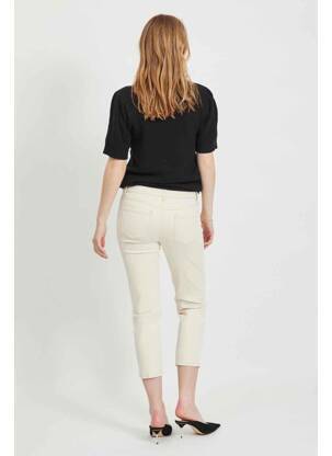 Pantalon 7/8 bej VILA femeie