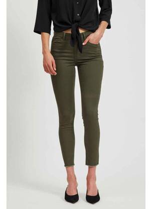 Blugi skinny verde VILA femeie