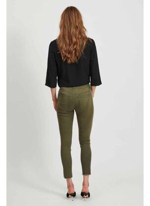 Blugi skinny verde VILA femeie
