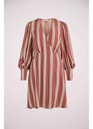 Rochie midi maro VILA femeie