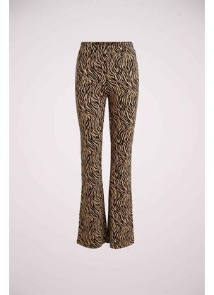 Pantalon evazat bej VILA femeie