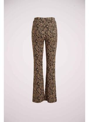 Pantalon evazat bej VILA femeie