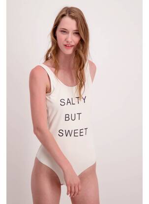 Costum de baie dintr-o singură piesă alb ONLY femeie