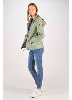 Parka verde ONLY femeie