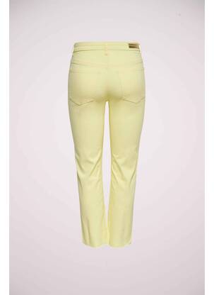 Pantalon drept galben JACQUELINE DE YONG femeie