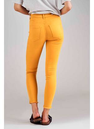 Blugi skinny galben ONLY femeie
