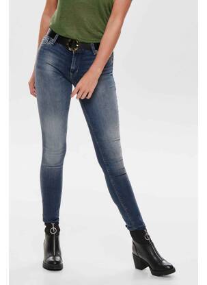Blugi skinny albastru ONLY femeie