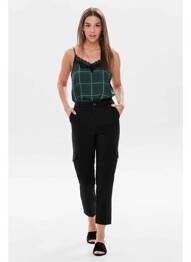 Pantalon chino negru ONLY femme