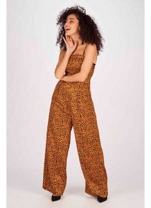Salopetă-pantalon maro ONLY femeie