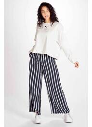 Pantalon larg albastru ONLY femme