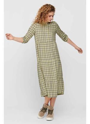 Rochie lungă galben ONLY femeie