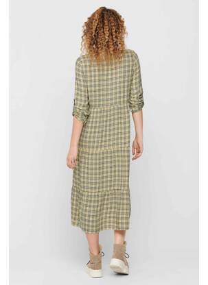 Rochie lungă galben ONLY femeie