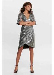 Rochie midi negru JACQUELINE DE YONG femme