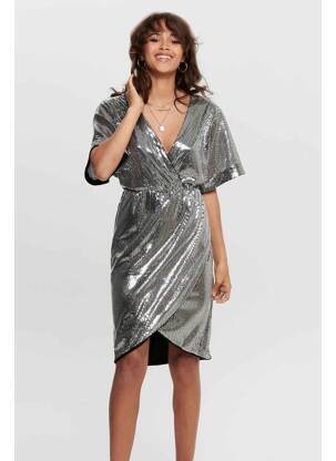 Rochie midi negru JACQUELINE DE YONG femeie