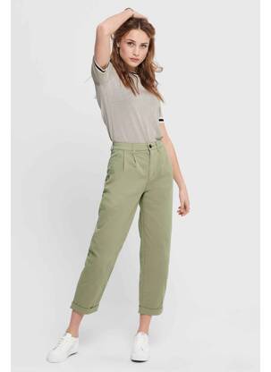 Pantalon chino argintiu ONLY femeie