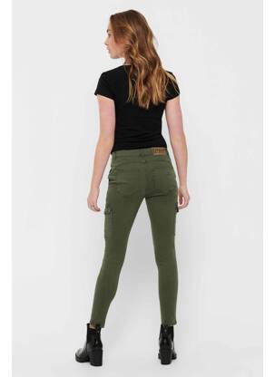 Blugi cu croială slim verde ONLY femeie