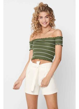 Tricou verde JACQUELINE DE YONG femeie