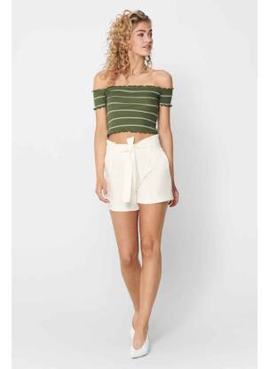 Tricou verde JACQUELINE DE YONG femeie
