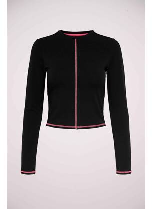 Top scurt negru ONLY femeie