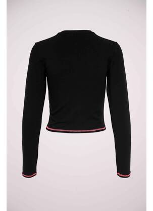 Top scurt negru ONLY femeie