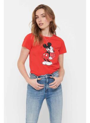 Tricou roșu ONLY femeie