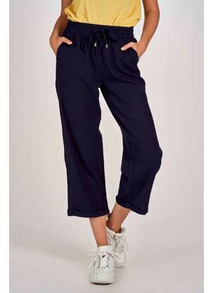 Pantalon larg albastru JACQUELINE DE YONG femeie