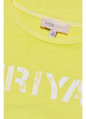 Tricou galben ONLY fată