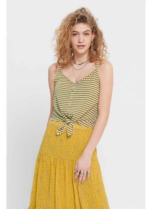 Top verde ONLY femeie