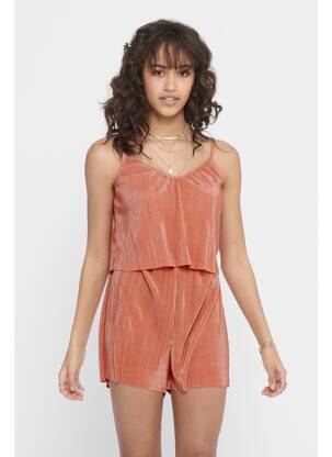 Salopetă scurtă roșu ONLY femeie