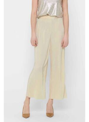 Pantalon drept auriu ONLY femeie