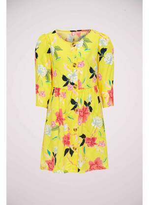 Rochie midi galben ONLY fată