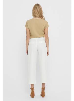 Pantalon chino alb JACQUELINE DE YONG femeie