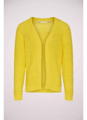 Vestă cu mâneci lungi galben ONLY fată