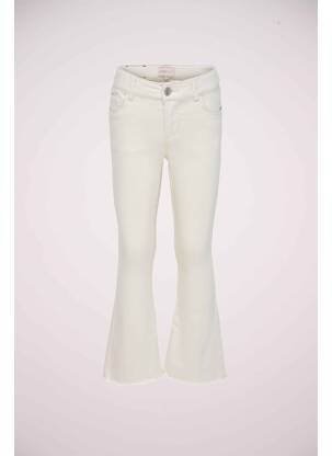 Pantalon evazat bej ONLY fată