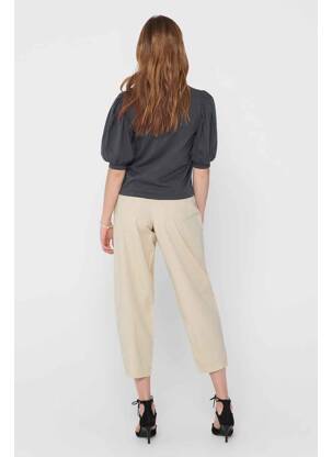 Pantalon larg bej JACQUELINE DE YONG femeie