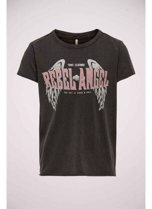 Tricou negru ONLY fată