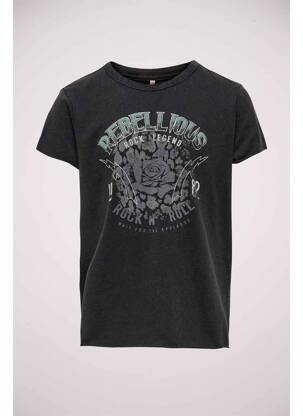 Tricou negru ONLY fată