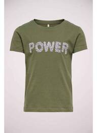 Tricou verde ONLY fată