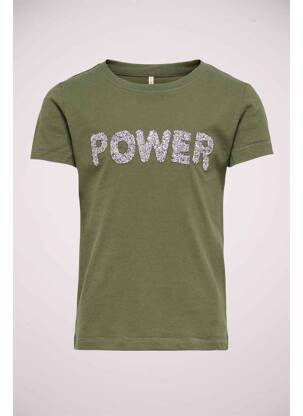 Tricou verde ONLY fată