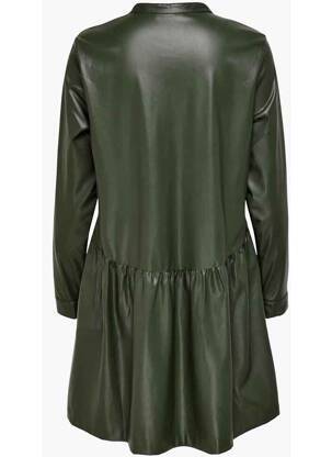 Rochie midi verde ONLY femeie