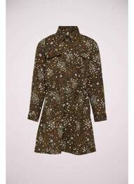 Rochie scurtă maro ONLY fată