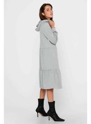 Rochie midi gri JACQUELINE DE YONG femeie