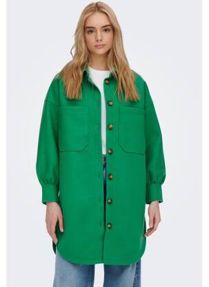 Palton scurt verde ONLY femeie
