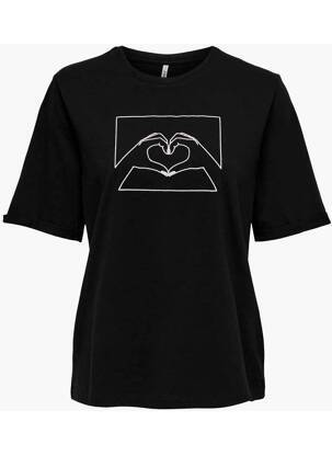 Top negru ONLY femeie