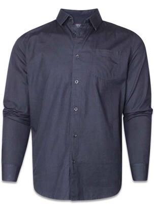 Cămașă cu mâneci lungi negru THE FRESH BRAND bărbat